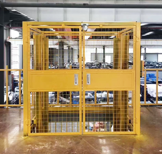 袁州智能导轨式升降机亮相